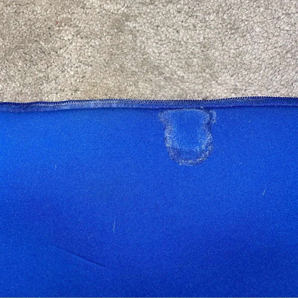 Blue laptop case